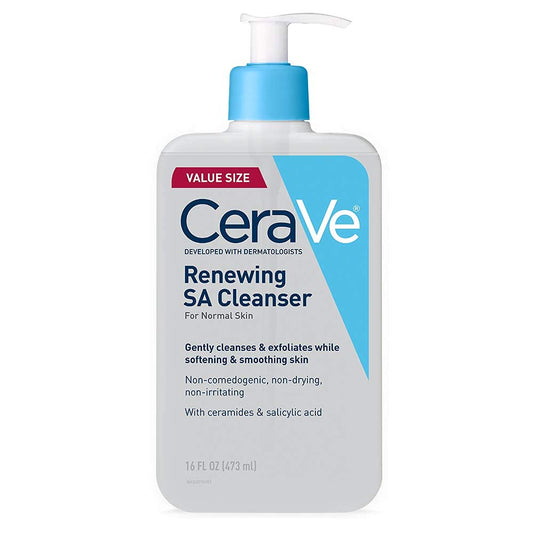 CeraVe Renewing SA Cleanser For Normal Skin 473ml (Product of USA)