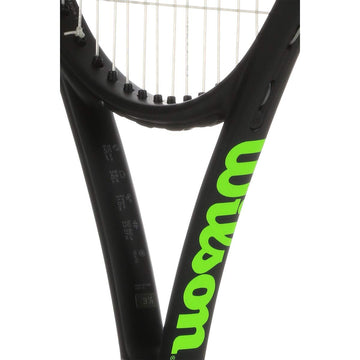 WILSON Blade Team V7 Adult Performance Tennis Racket - Grip Size 3-4 3/8", Green