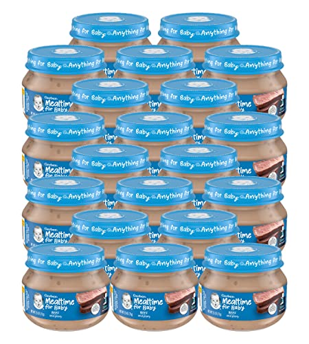Gerber 2nd Foods Jar, Beef and Beef Gravy, 2.5 OZ