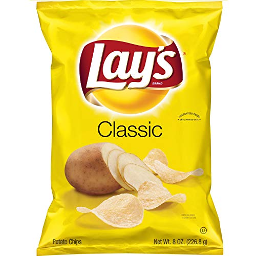 Lay's Classic Potato Chips, 8 Ounce