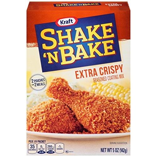 Kraft Shake 'N Bake Seasoned Coating Mix Pouches Extra Crispy 5 OZ (Pack of 24)