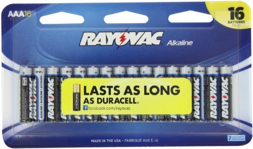 ALK BATTERY E-E51783 (Pkg of 2) AAA RAYO16PK