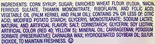 TWIZZLERS Filled Twists, Sweet & Sour Flavored Licorice Candy (Cherry Kick, Citrus Punch), 11 Ounce (Pack of 6)