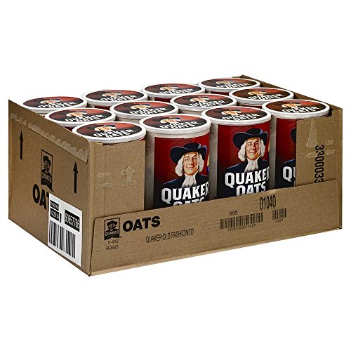 Pepsico Old Fashioned Quaker Oat, 42 Ounce -- 12 per case.