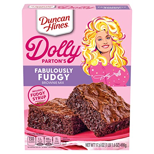 Duncan Hines Dolly Parton's Fabulously Fudgy Brownie Mix, 17.6 oz.