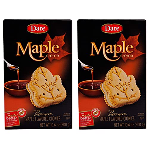 Dare Creme Cookies 10.2 ounce (pack of 2) (maple)2-set 2