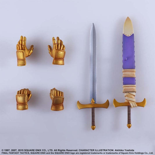 Square Enix Final Fantasy Tactics: Delita Heiral Bring Arts Action Figure