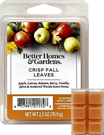 Better Homes and Gardens Crisp Fall Leaves Wax Cubes