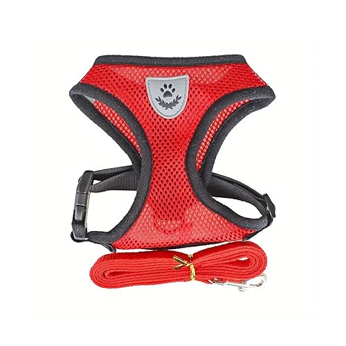 SEDLAV Comfy Dog Harness - All Weather Mesh, Escape Proof, Soft Puppy Vest - Adjustable Reflective Step-in air Harness by Best Pet Supplies - Breathable, Lightweight, Secure Pet Vest
