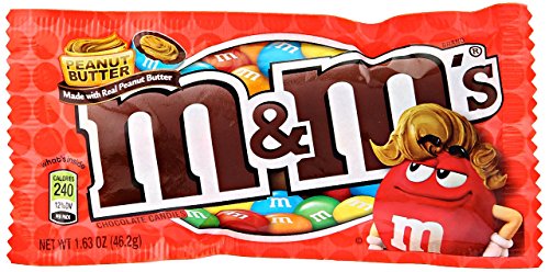 M&M Peanut Butter King Size, 1 Count