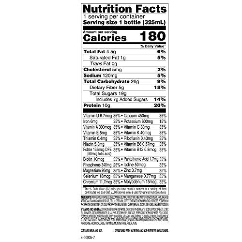 SlimFast Meal Replacement Shake, Original Cappuccino Delight, 10g of Ready to Drink Protein for Weight Loss, 11 Fl. Oz Bottle, 8 Count