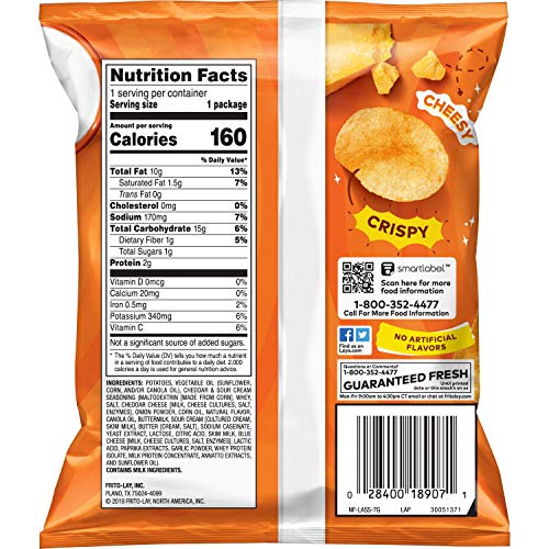 Frito Lay Cheesy Mix Variety Pack, (Pack of 40)