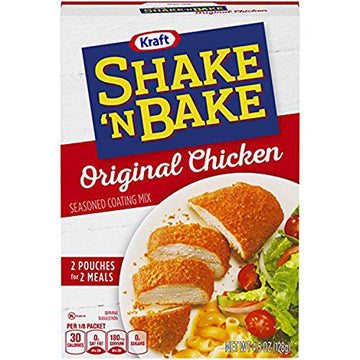 Shake 'n Bake ORIGINAL CHICKEN Seasoned Coating Mix 4.5oz (10 Boxes)