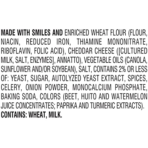 Goldfish Colors Cheddar Cheese Crackers, Baked Snack Crackers, 30 Oz Carton