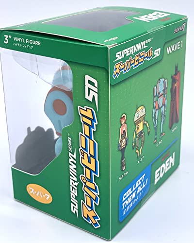 Super 7 Netflix Anime Eden Supervinyl Action Figure (3inch E-92), Multi-color