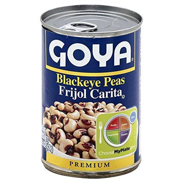 Goya Premium Blackeye Peas 15.5 oz (Pack of 12)