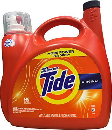 Tide He Original Liquid Detergent( 146 Loads/ 200 Fl Oz), 200 fl. oz.