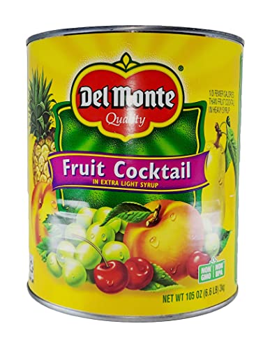 Del Monte Del Monte Fruit Cocktail In Extra Light Syrup Net wt 105 Ounce , 105 Ounce