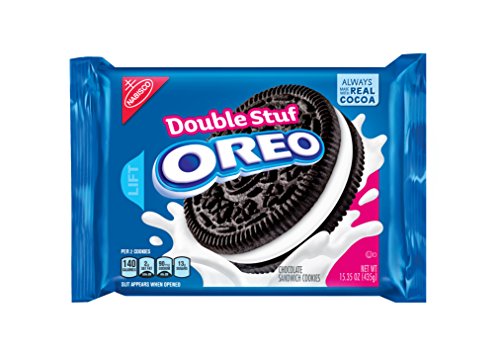 Oreo Double Stuff Sandwich Cookie, 15.35 Oz