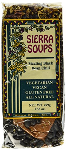 All Natural Gluten Free Vegetarian Vegan Sizzling Black Bean Chili Mix Pack of 2 498 g 17.6 oz each