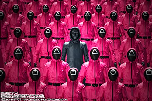 Tamashii Nations - Netflix SquidGame - Masked Worker / Masked Manager, Bandai Spirits S.H.Figuarts Action Figure
