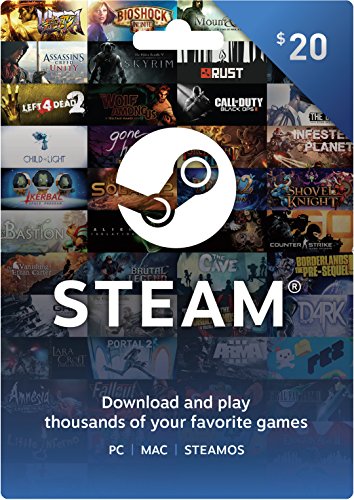 Valve Steam Gift Card - $20