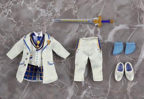 Orange Rouge Fate/Grand Order: Saber/Arthur Pendragon (Prototype) - White Rose Ver. Nendoroid Doll Action Figure, Multicolor