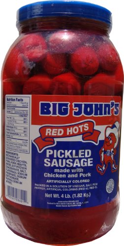 Big John's Pickled Red Hots - Gallon