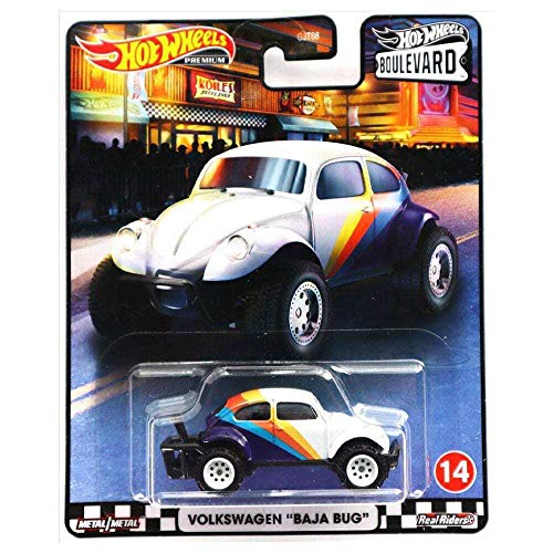 Hot Wheels Auto Boulevard Boys 7.5 x 3 cm Steel White/Black