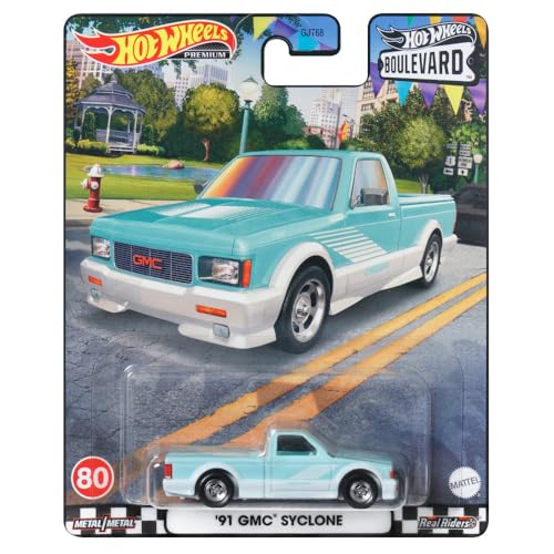 マテル(MATTEL) Hot Wheels HKF24 Boulevard - '91 GMC Cyclone, Ages 3 and Up