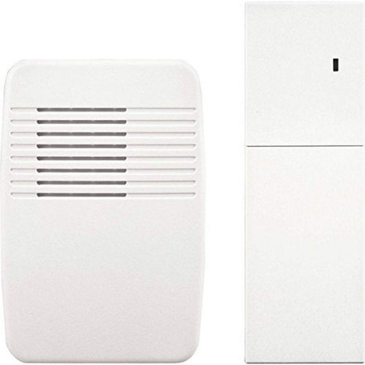 Heath Zenith SL-7357 Wireless Plug-In Door Chime Extender, White