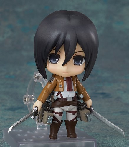 Good Smile Attack on Titan: Mikasa Ackerman Nendoroid Action Figure, Multicolor