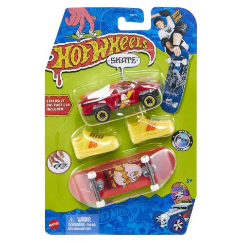 Hot Wheels Skate Board 1 Shoe 1 DC 1 Toy Vehicle for Children Ages 5 and Up