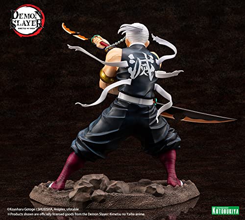 Kotobukiya Demon Slayer: Kimetsu no Yaiba: Tengen Uzui ARTFX J Statue, Multicolor