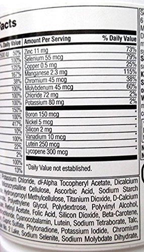 Equate Complete Multivitamin, Adults 50+, A Thru Z, 125ct, Compare to Centrum Silver Adults 50+
