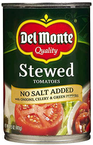 Del Monte No Salt Added Stewed Tomatoes - 14.5 oz