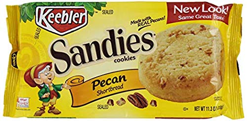 Keebler, Sandies, Shortbread Cookies, Pecan (Pack of 2)