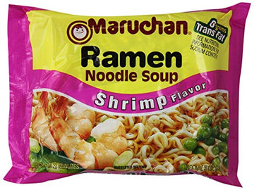 Maruchan Ramen Noodle Soup, Shrimp Flavor, 3 oz,(24 ct)