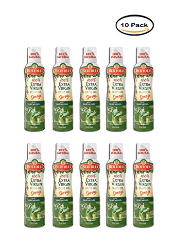 PACK OF 10 - Bertolli 100% Extra Virgin Olive Oil Spray, 5 Fl Oz