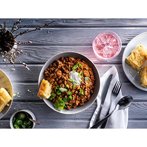 Chef-mate Beef Chili, Canned Chili with Meat, No Beans, 6 lb 10 oz (#10 Can Bulk)
