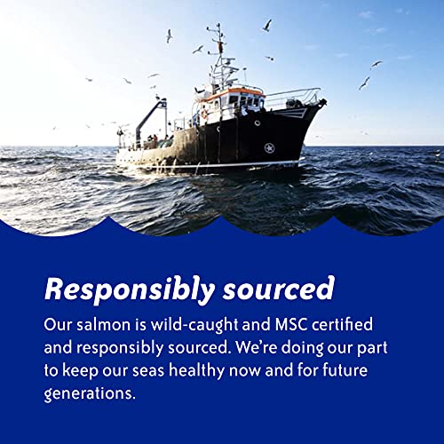 Chicken of the Sea Pink Salmon, Wild-Caught, Skinless & Boneless, 5-Ounce Packets (Pack of 12)