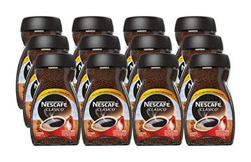 Nescafe Clasico Instant Coffee, 7-Ounce Jars (Pack of 12)