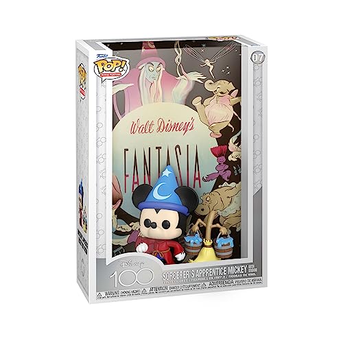 Funko Pop! Movie Poster: Disney 100 - Fantasia, Sorcerer's Apprentice Mickey with Broom