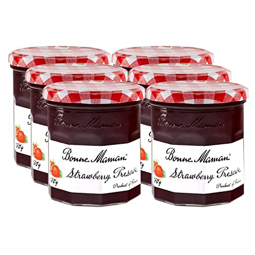 Bonne Maman Strawberry Preserves, 13-Ounce Jars (Pack of 6)