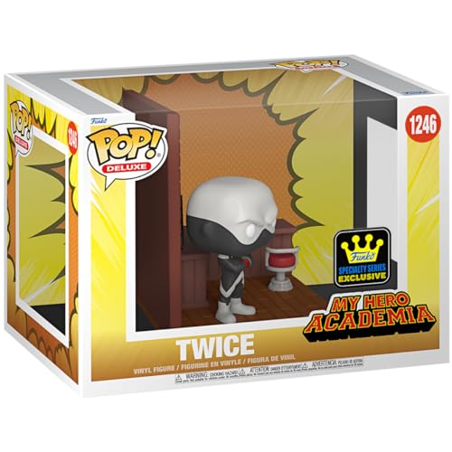 Deluxe Pop! My Hero Academia: Twice in Hideout Build-A-Scene Vinyl Figure