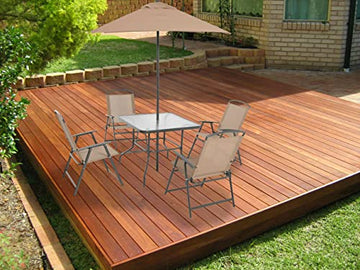 SEDLAV 6 Piece Outdoor Patio Dining Set (Beige)