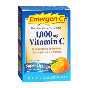 ALACER EMERGEN C SUPER ORNG 10CT, 3.1 OZ