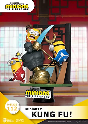 Minions: The Rise of Gru: Kung Fu DS-111 D-Stage Statue