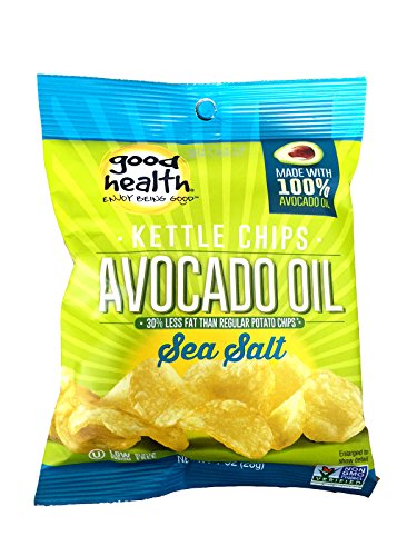 Good Health Avocado Oil Potato Chips, Sea Salt, 1 oz (Pack of 24)