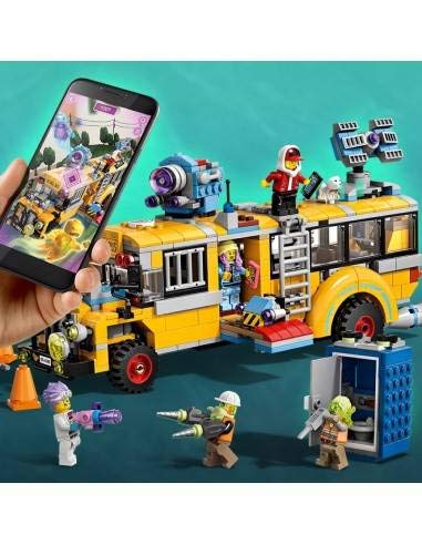 LEGO Hidden Side Paranormal Intercept Bus 3000 70423 Augmented Reality [AR] Building Kit with Toy Bus, Toy App Allows for Endless Creative Play with Ghost Toys and Vehicle (689 Pieces)